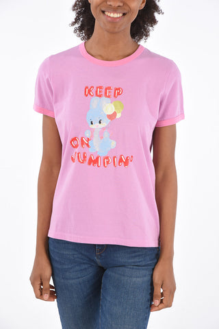MAGDA ARCHER T-Shirt Girocollo Stampata 