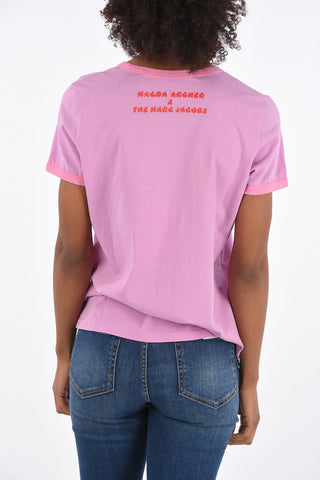 MAGDA ARCHER T-Shirt Girocollo Stampata 