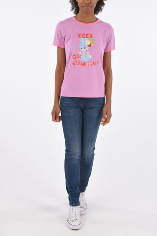 MAGDA ARCHER T-Shirt Girocollo Stampata 