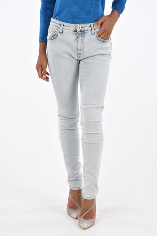 jeans skinny fit a vita regolare