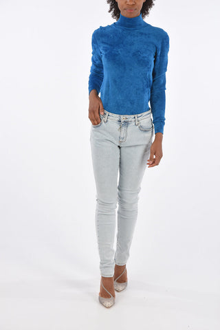 jeans skinny fit a vita regolare
