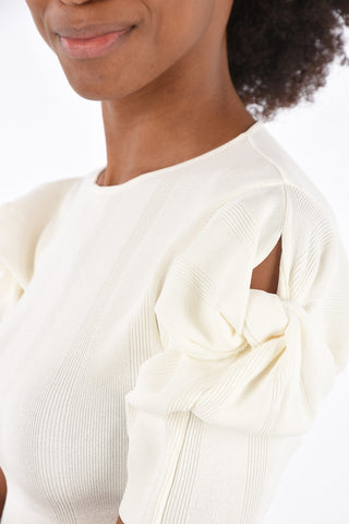 Top Crop Girocollo
