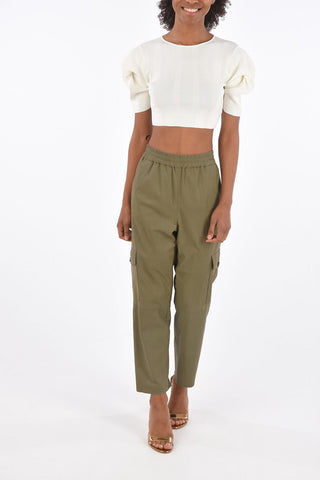 Top Crop Girocollo