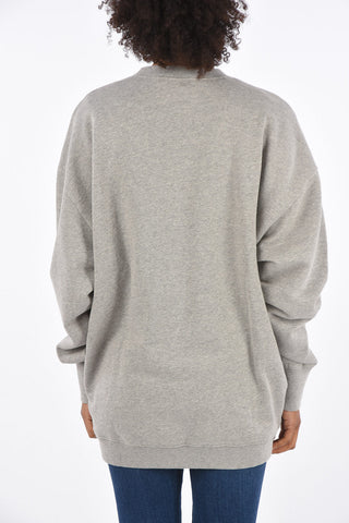 ACIDE Embroidered Crew-Neck Sweater