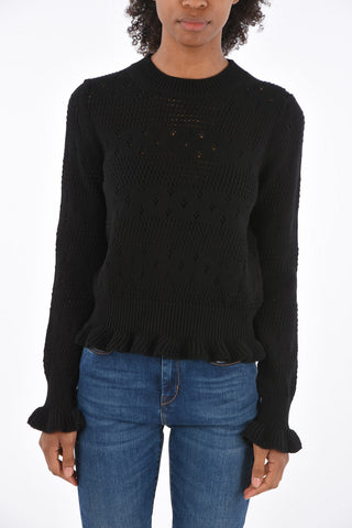 Maglia Girocollo a Trecce