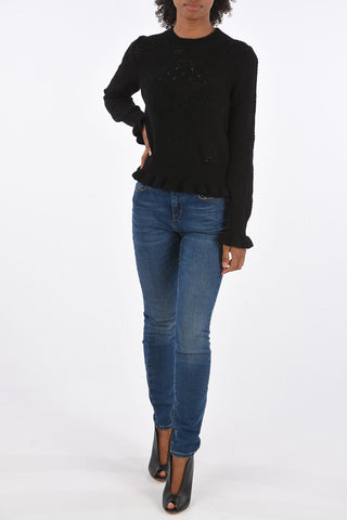 Maglia Girocollo a Trecce