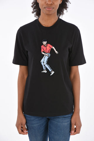 Crew-Neck STUD DANCER T-Shirt 