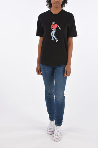Crew-Neck STUD DANCER T-Shirt 