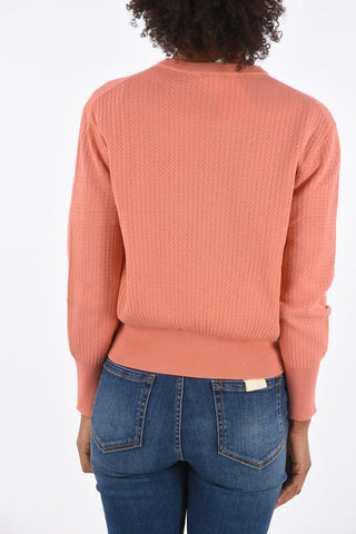 Bead Embroidered Sweater