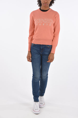 Bead Embroidered Sweater