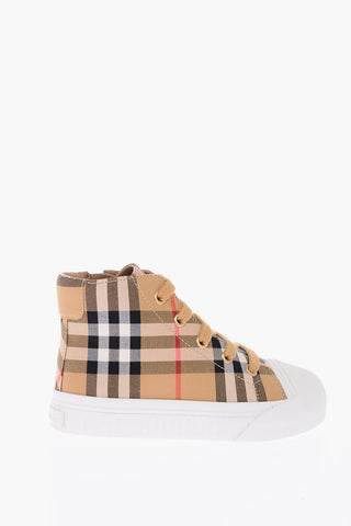 Fabric Tartan Sneakers