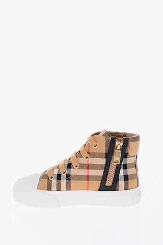 Fabric Tartan Sneakers
