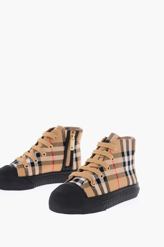 Fabric Tartan Sneakers