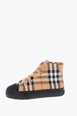 Fabric Tartan Sneakers