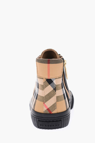 Fabric Tartan Sneakers