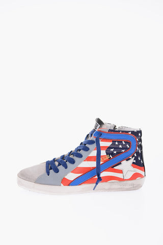Leather SLIDE Sneakers