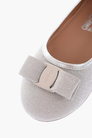 Glittered VARINAMINI Ballet Flat