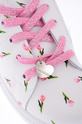 Faux Leather Bugs Bunny Printed Sneakers