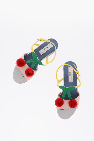 Faux Leather Sandal