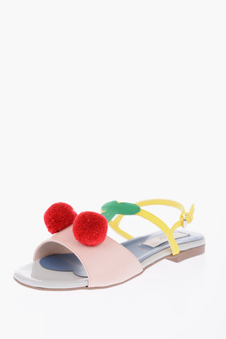 Faux Leather Sandal