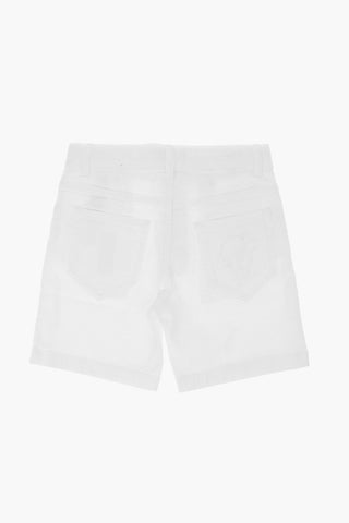 Stretch Denim Bermuda