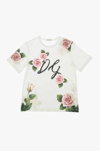 T-shirt a Fiori