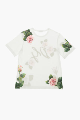 T-shirt a Fiori