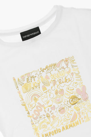 EMPORIO Printed Sleeveless T-shirt