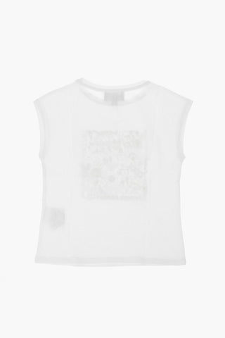 EMPORIO Printed Sleeveless T-shirt