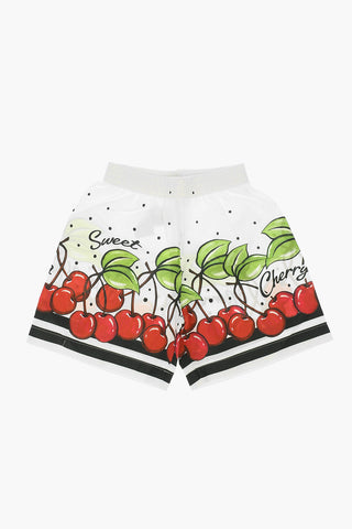 Shorts Stampa Ciliegie