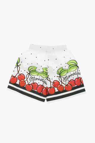Shorts Stampa Ciliegie