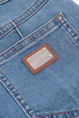 Stretch Denim Skirt