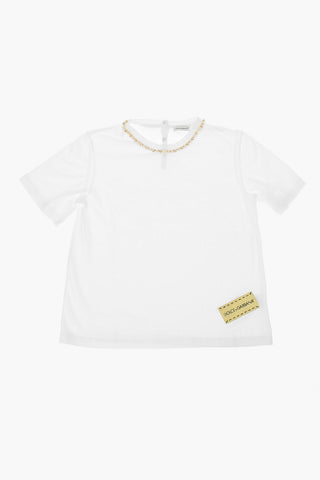 T-shirt with Jewel Details