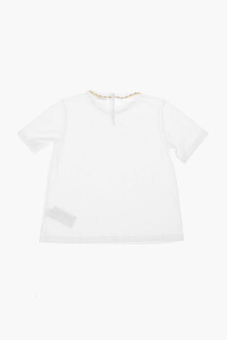 T-shirt with Jewel Details