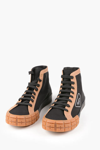 Canvas High Top Sneakers