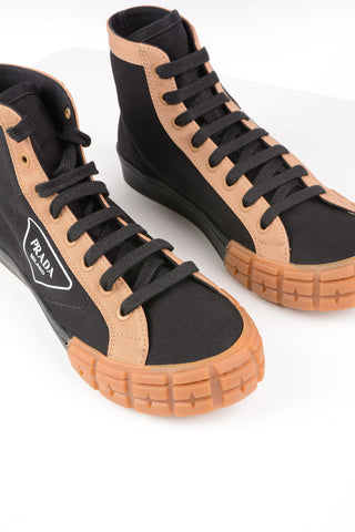 Canvas High Top Sneakers
