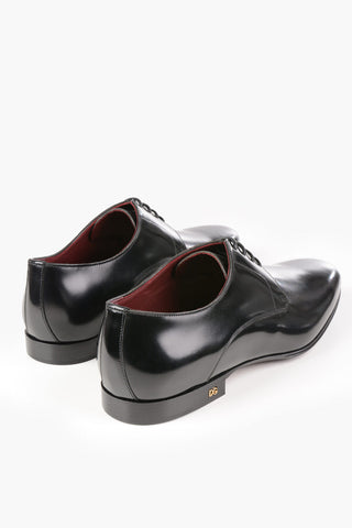 Brushed Leather Derby Shoes