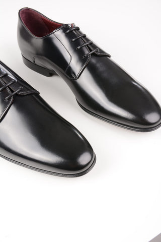 Scarpe Derby in Pelle Spazzolata