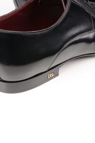 Scarpe Derby in Pelle Spazzolata