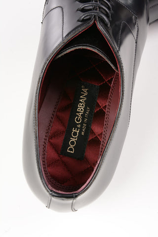 Scarpe Derby in Pelle Spazzolata
