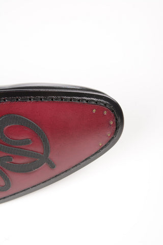 Scarpe Derby in Pelle Spazzolata