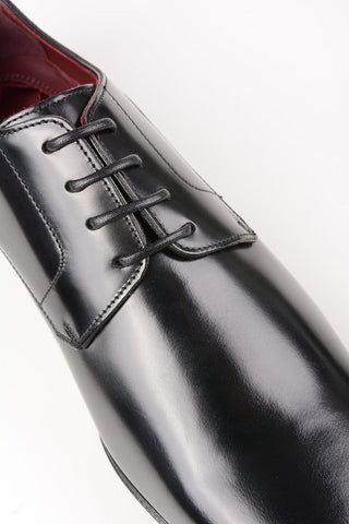 Scarpe Derby in Pelle Spazzolata