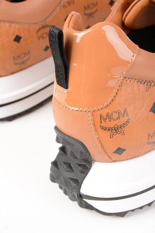 Sneakers in pelle con Stampa Monogram