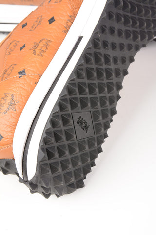 Sneakers in pelle con Stampa Monogram