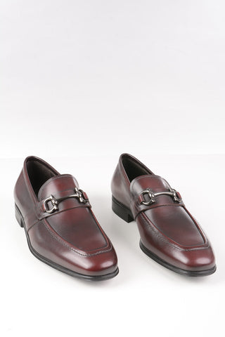 Brushed Leather Loafers GERMAIN with Horsebit