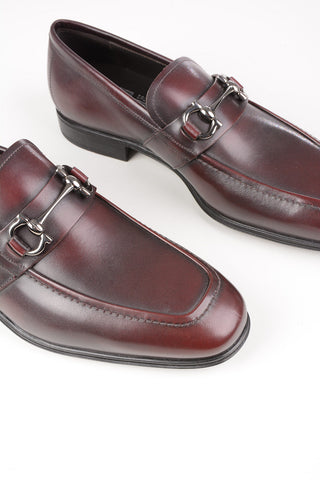 Brushed Leather Loafers GERMAIN with Horsebit