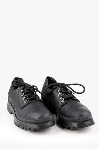 Track Sole Derby Shoes