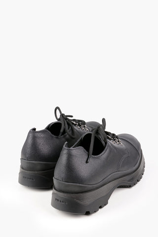 Track Sole Derby Shoes