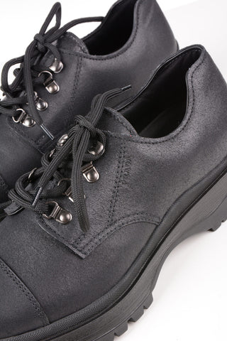 Track Sole Derby Shoes