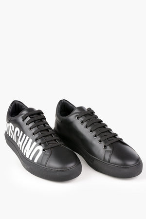 COUTURE! Logoed Leather Low Sneakers